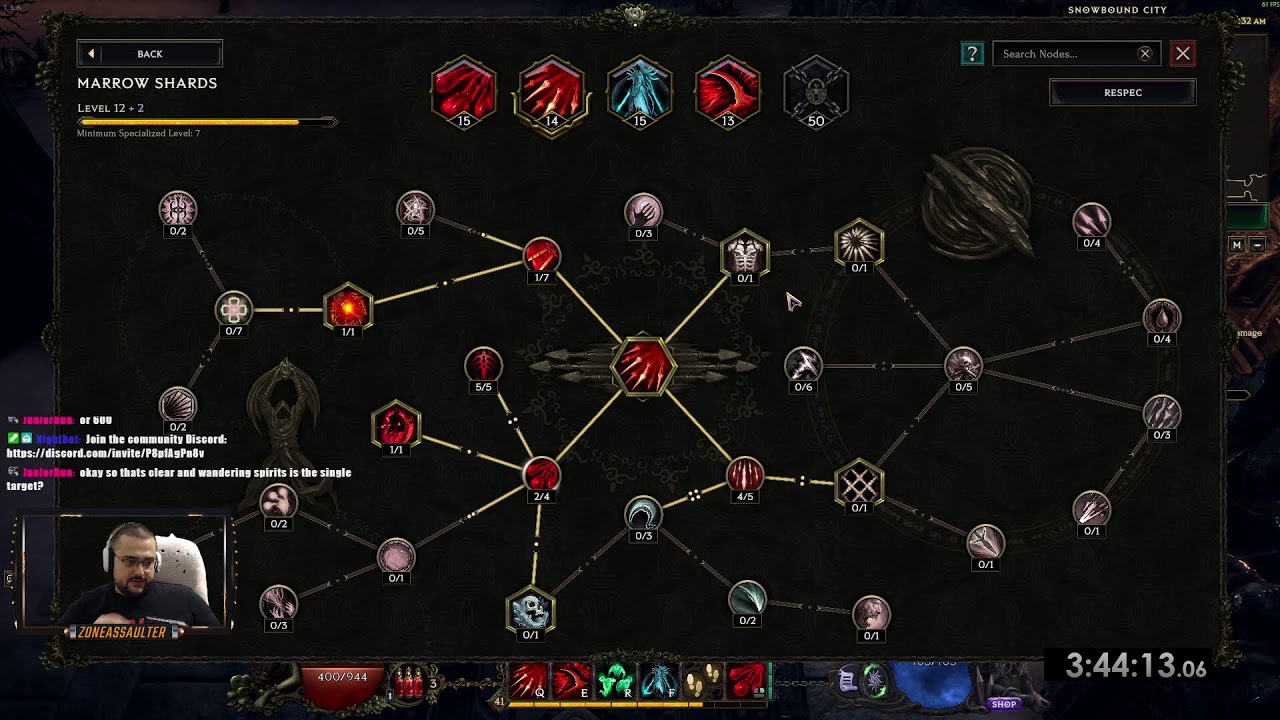 New character time! Flay Lich leveling and testing before unique hunt event