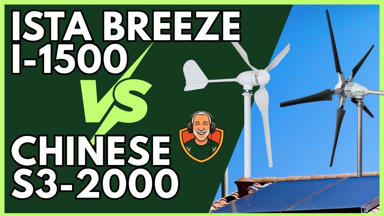 Сравнение ветротурбин Ista Breeze I-1500 и китайской S3 2000 для домашнего использования — технич...
