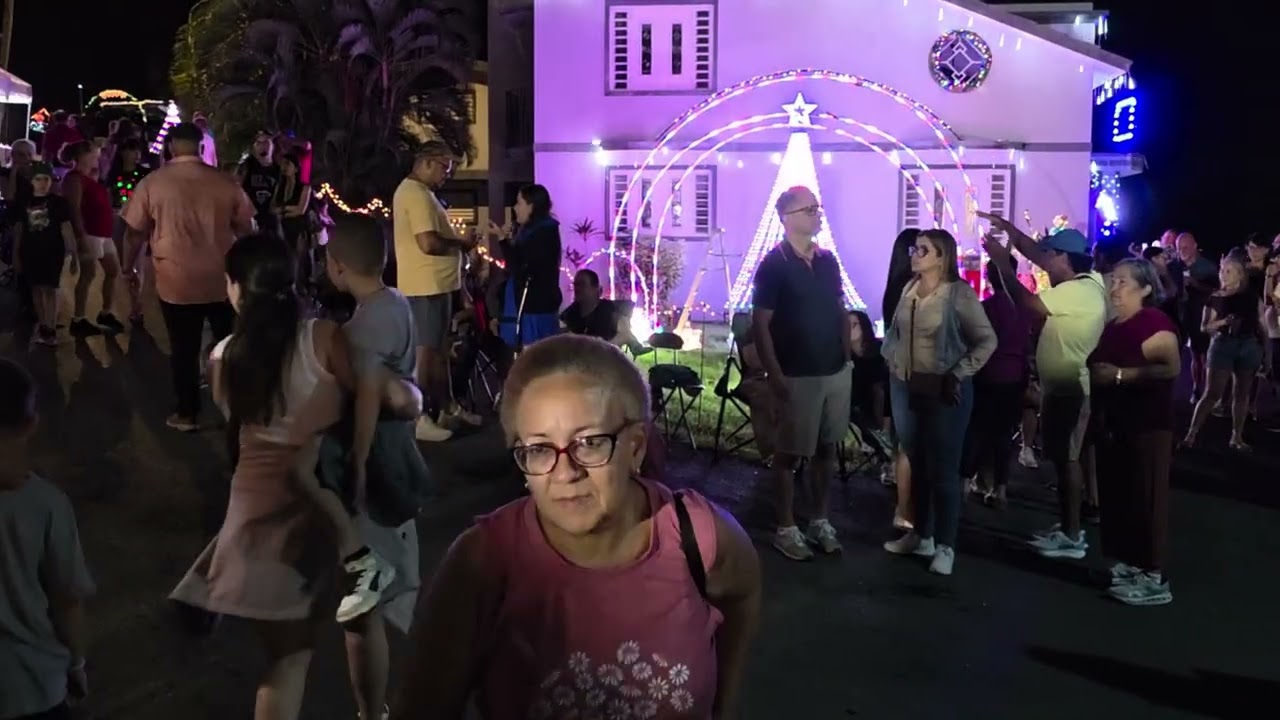 El Encendido de la vega Feliz Navidad te Desea LA vega Encendida Aguada PR 11-27-2025