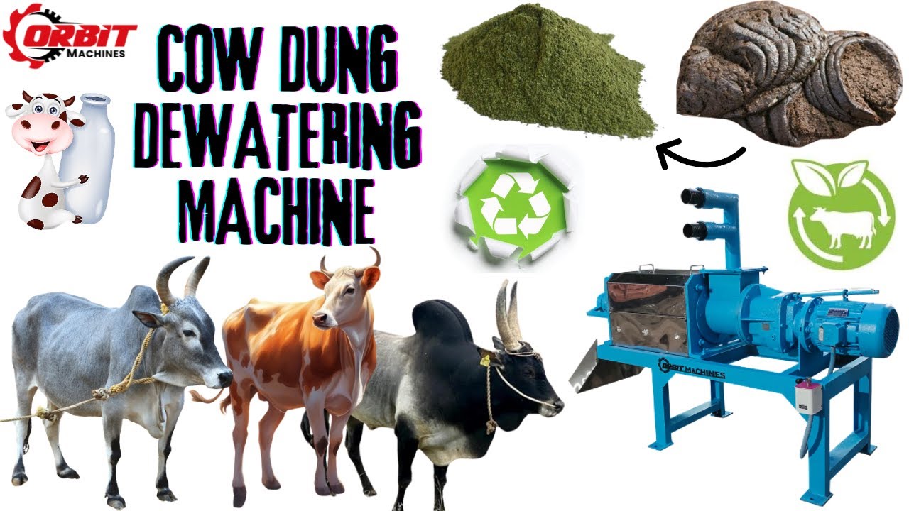 COW DUNG DEWATERING INSTALLED IN PUDUKKOTTAI | SOLID AND LIQUID SEPARATOR MACHINE