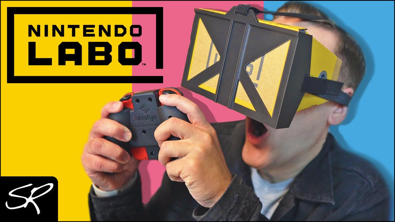 Напечатанная на 3D-принтере повязка на голову для гарнитуры Nintendo Labo VR Kit! | Рэймонд Страздас