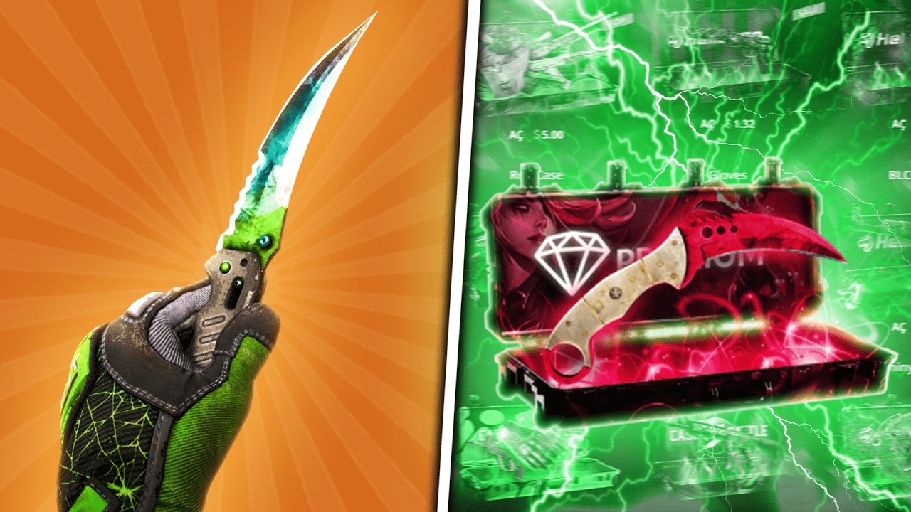 WE OPENED CSGO CASES kd