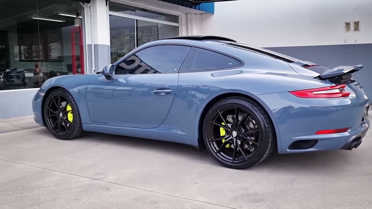 Porsche 911 Carrera 3.0 2017 Azul Grafite