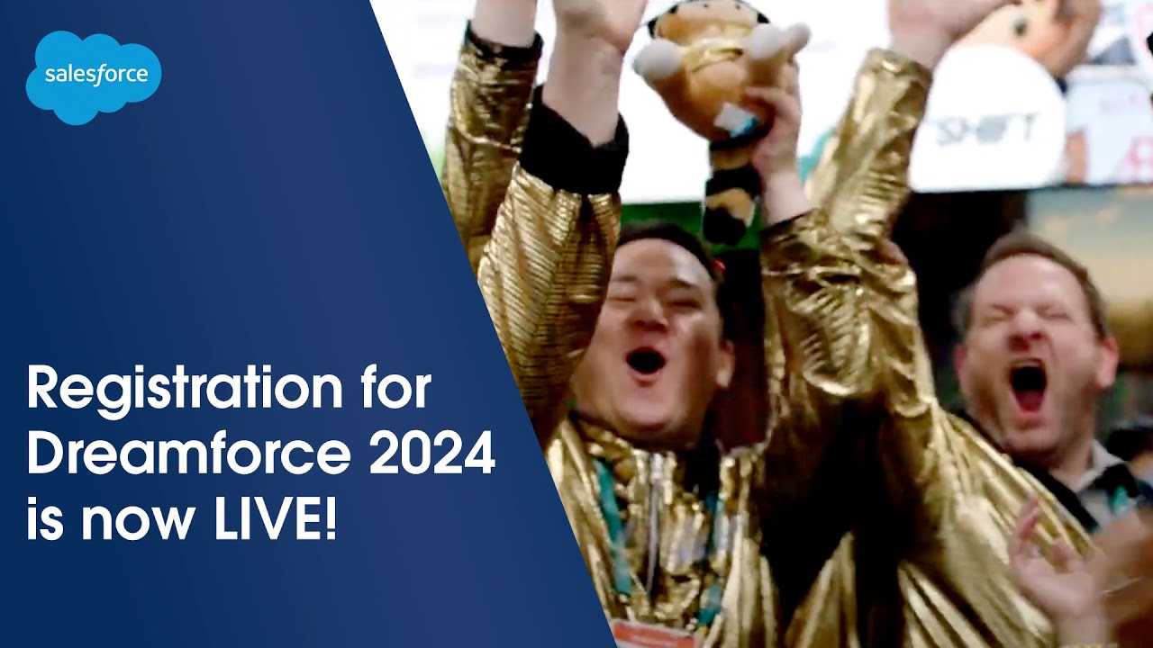 Registration is LIVE | The Largest & Most Trusted AI Event | Dreamforce 2024