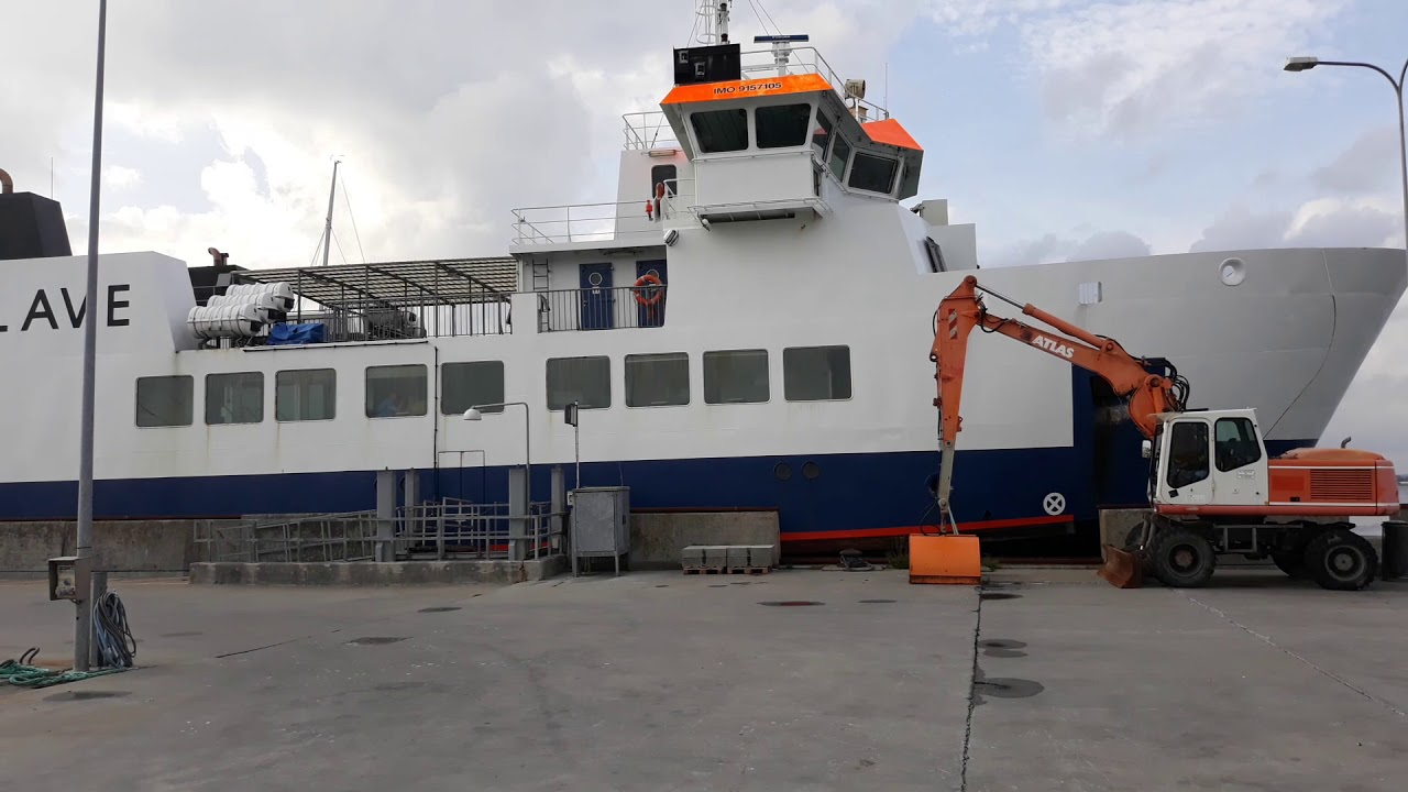 Endelave ferry  17.09 2018 Danmark
