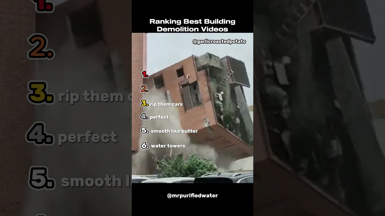 Ranking Best Building Demolition Videos