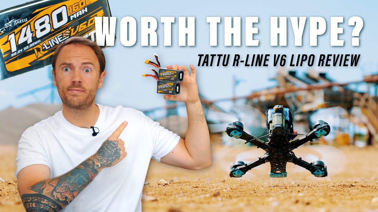 The Best Lipos in FPV? Tattu R-Line V6 Lipo Battery Review