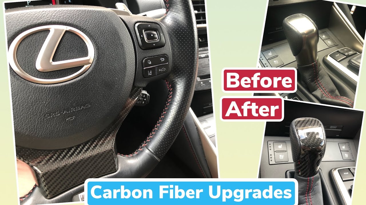 How To Remove Shift Knob Lexus IS + Carbon Fiber