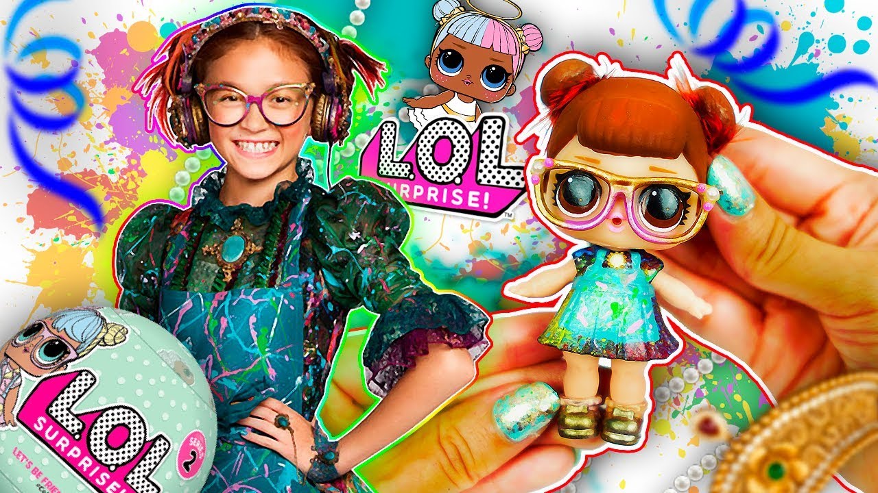 DIZZY DESCENDANTS 2 🎨 LOL Surprise Custom Doll Series 2 DIY | Toy Tutorial | Lil Outrageous Littles