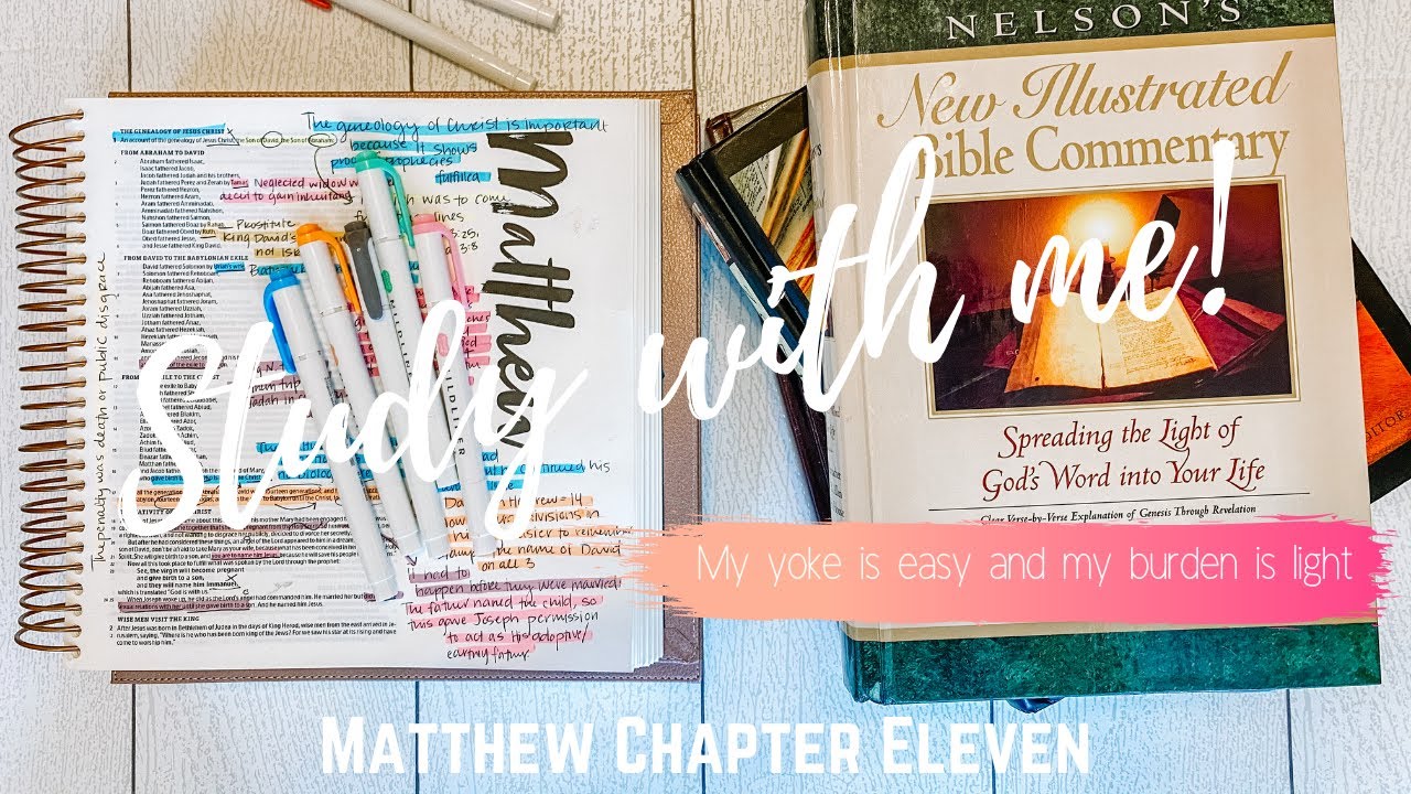 Study with me-Matthew Chapter 11