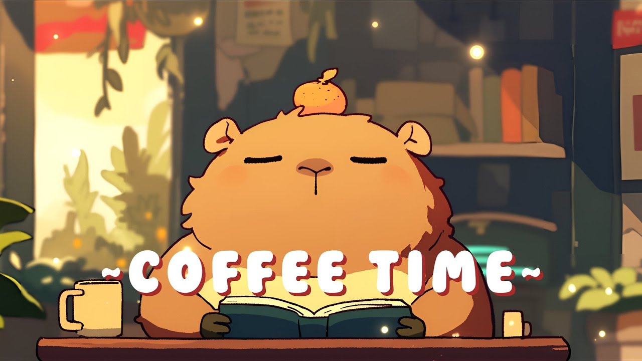 [Long Session] Capybara Chill Radio | Ambient Study Beats Mix 🎵 💫