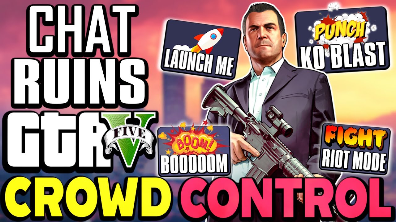 🔴ToG🔴Chat RUINS GTA V with Riot Mode & LAUNCHES with Crowd Control