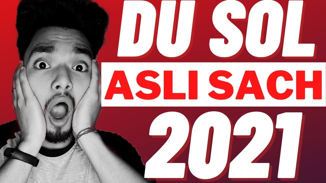 Du Sol Admission 2021 | You Should Know This Before Taking Admission By@UntoldMak😱