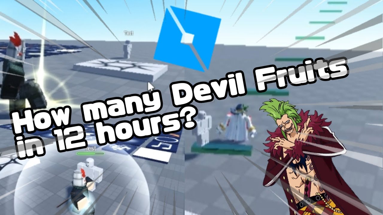 How many One Piece Devil Fruits can I Make in 12 Hours?!