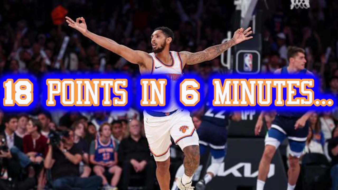 Cameron Payne&rsquo;s SCORCHING HOT 1st Half&hellip;🔥
