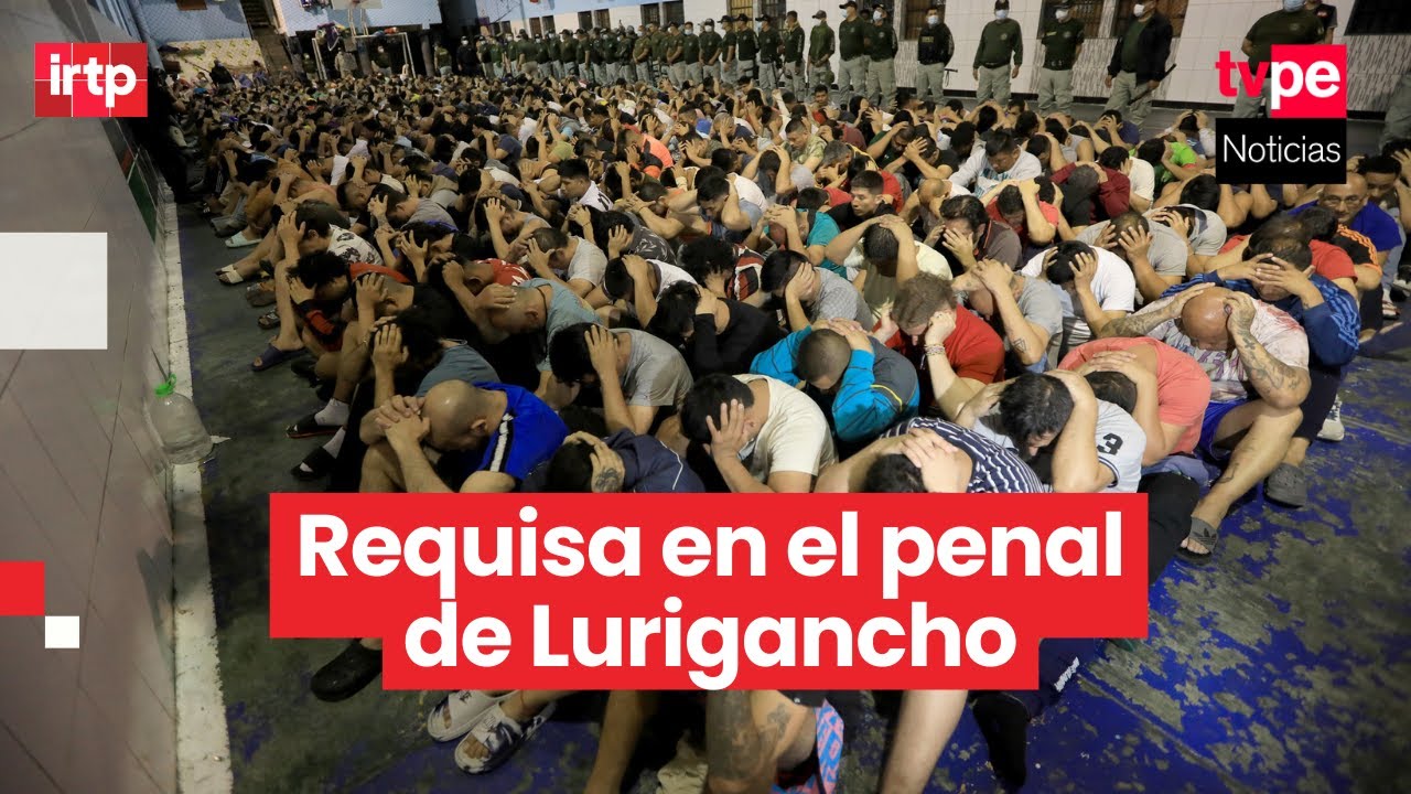 Nuevo operativo de requisa en el penal de Lurigancho permite incautar objetos prohibidos