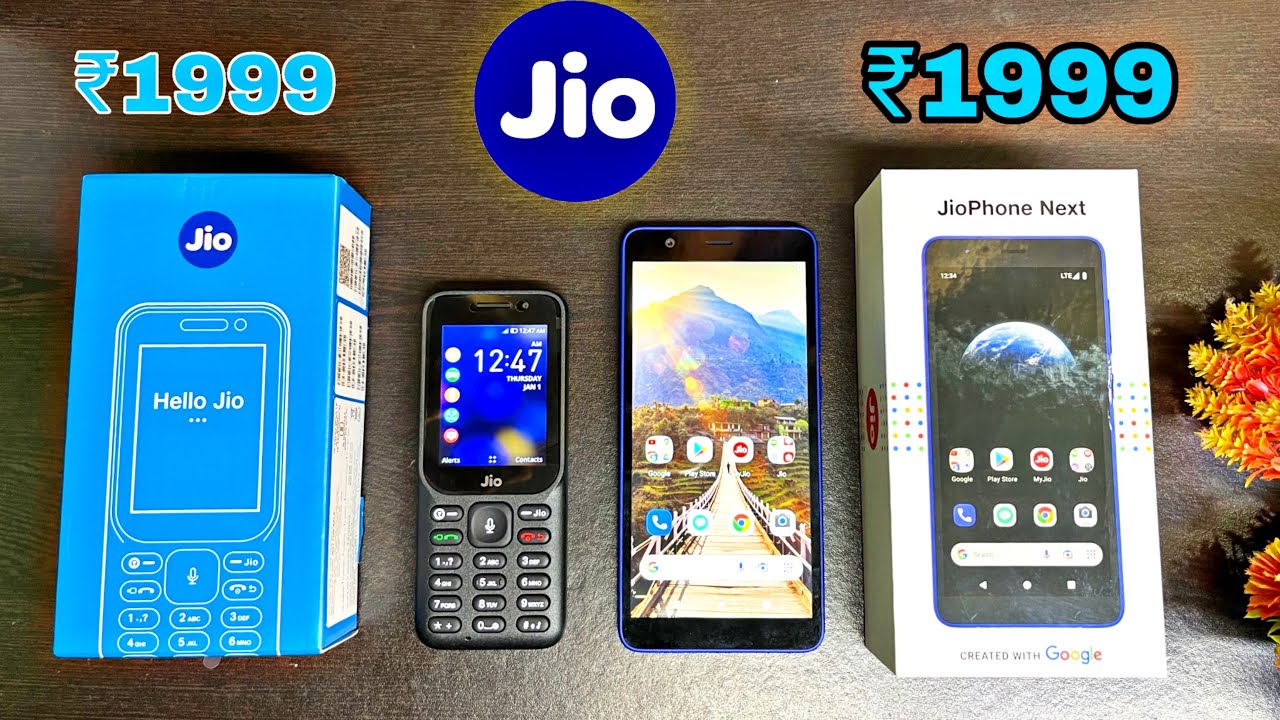 Jio Phone Keypad 🆚 Jio Phone Next (touch) || Unboxing || Features || Camera || Price in Hindi 🔥