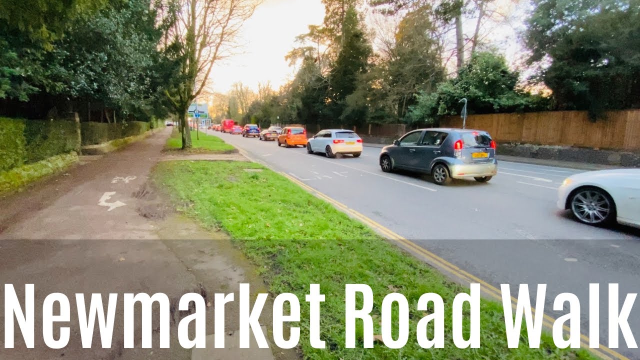 Norwich Walk : Newmarket Road Walk from The Mardle Rail - Bluebell Rd to Norwich  (March 21, 2023)