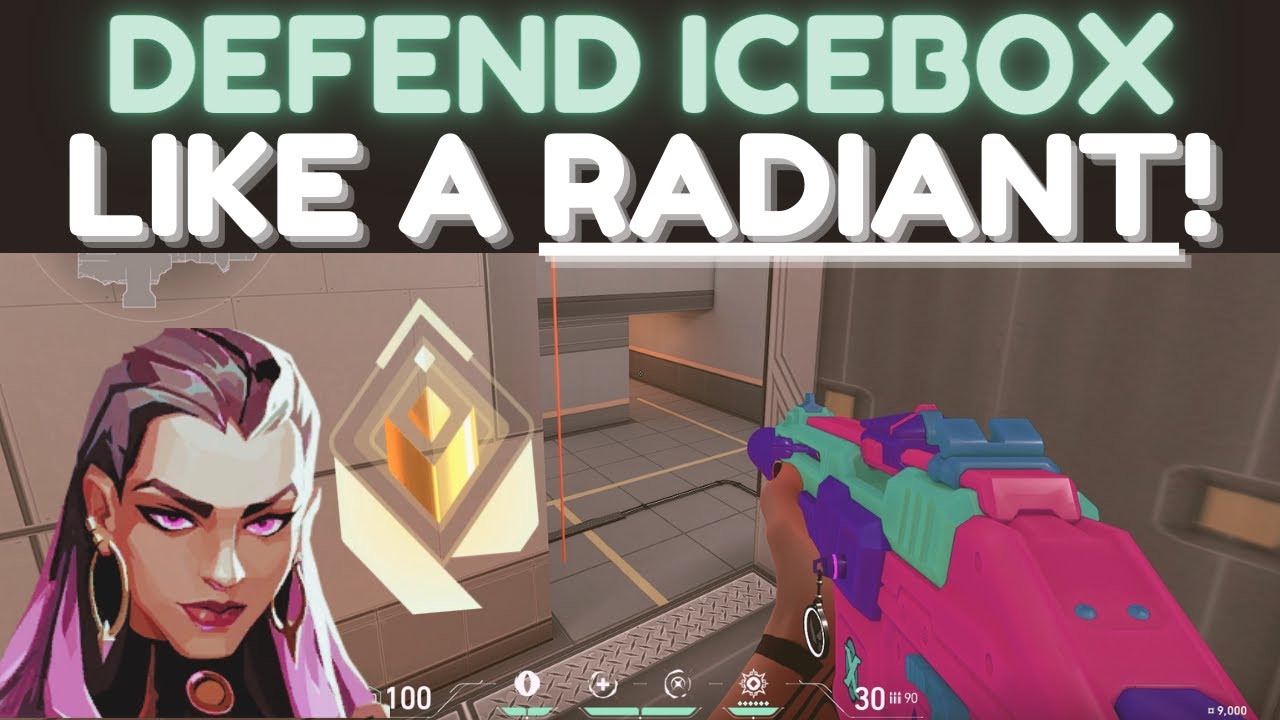 DEFEND Like a RADIANT on ICEBOX for EASY WINS!! (Icebox Reyna)