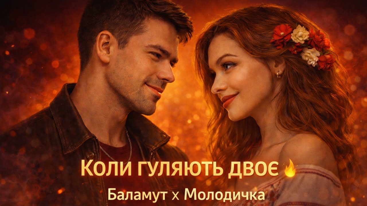 Коли гуляють двоє 🔥Баламут × Молодичка ❤️‍🔥 Запальні українські пісні