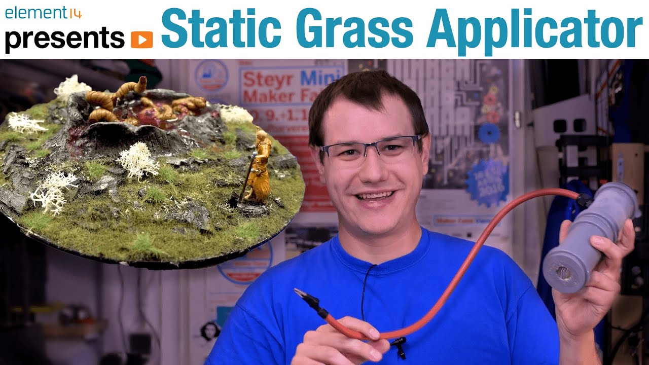 DIY Static Grass Applicator