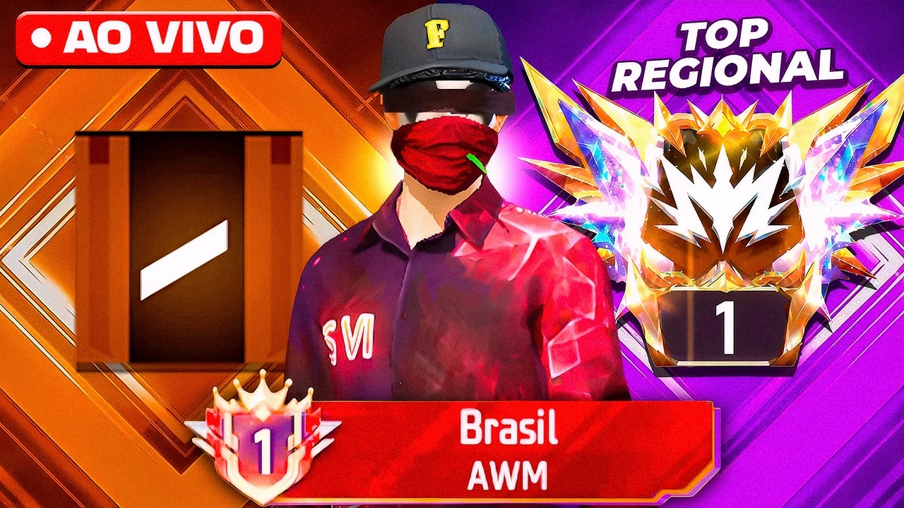 🟣 NOVA TEMPORADA BR  RANK 🟣 RUMO AO DESAFIANTE 🟣 FREE FIRE AO VIVO 🟣