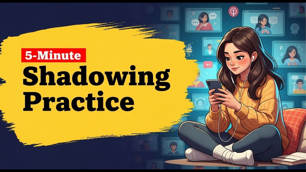 Daily English Practice for Fluency | Easy A2 Listening & Shadowing