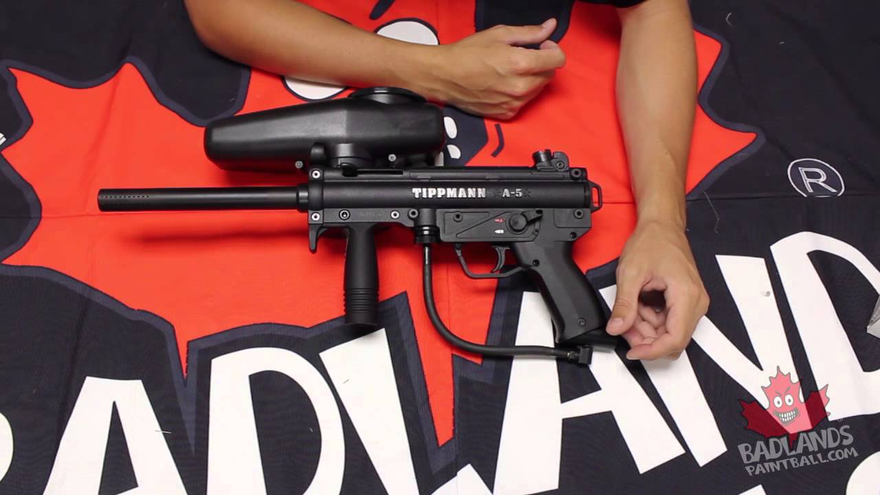 Tippmann A5 Unboxing - Official Badlands Paintball