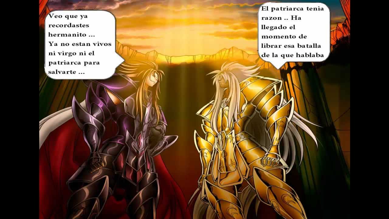 Aspros vs Deuteros - The Lost Canvas