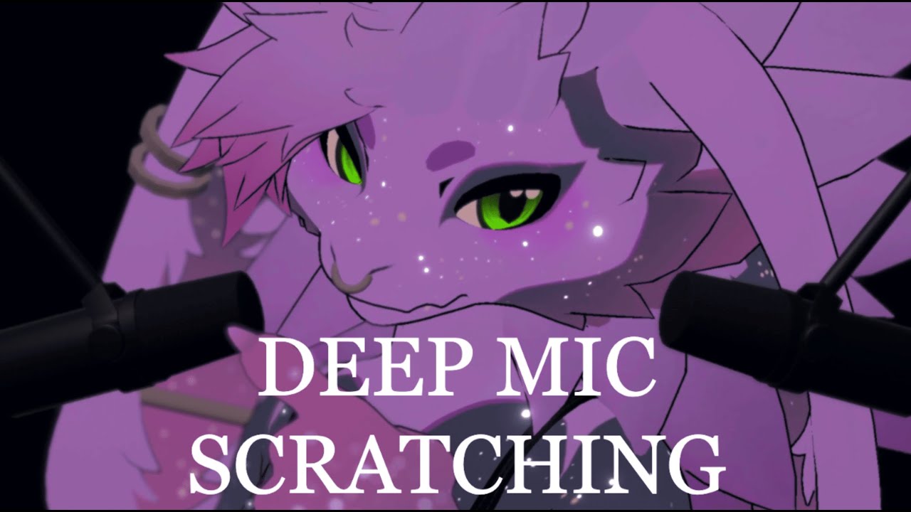 ASMR | DEEP MIC SCRATCHING (experimental practice sesh!) [Whisper ramble/ Mic scratching]