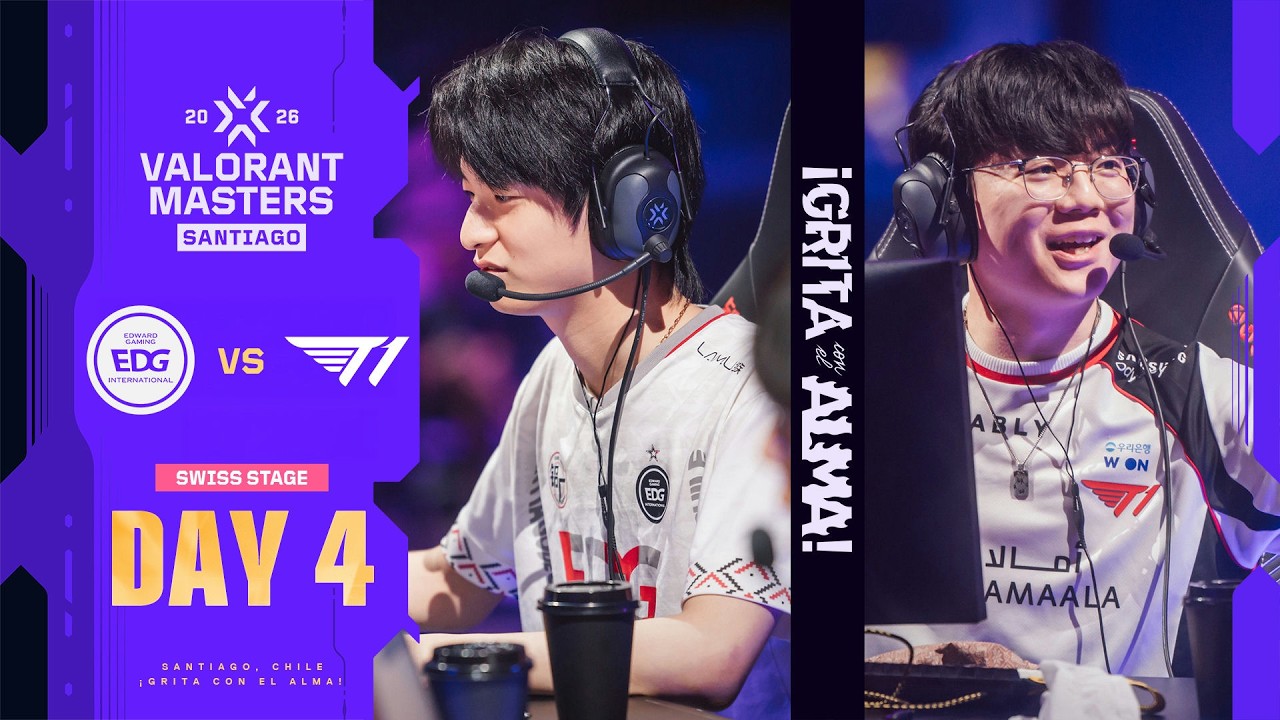 Edward Gaming vs T1 | VALORANTMasters Santiago DAY4