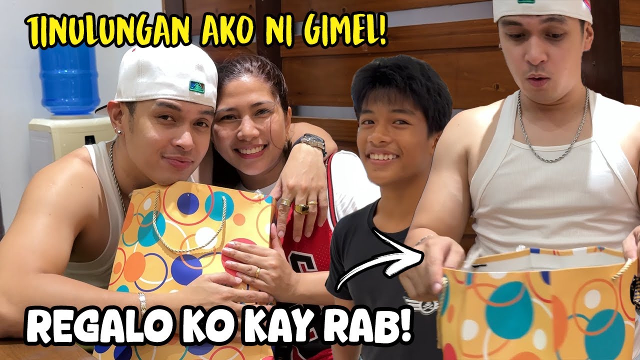 SINAMAHAN AKO NI GIMEL BUMILI NG REGALO PARA KAY KALINGAP RAB! | Jacq Tapia