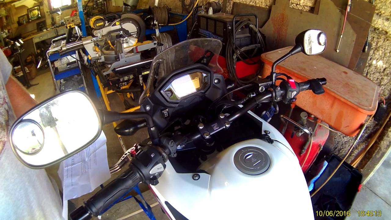 Gear indicator for CB500X review
