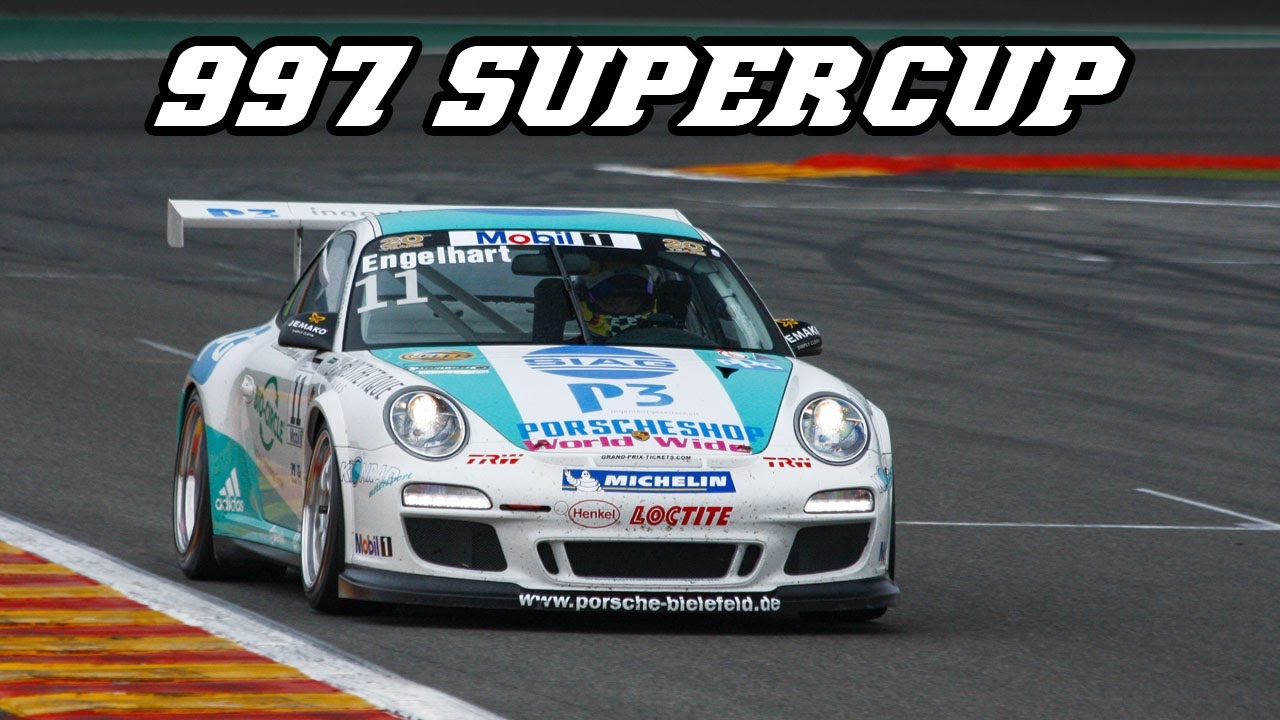 Porsche 997 GT3 Supercup | loud exhaust sounds