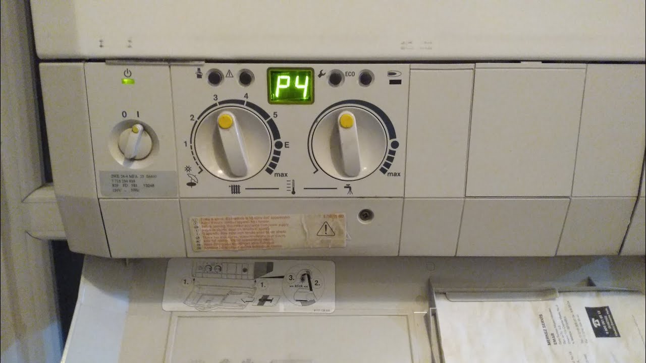 ECA kombi P3 ve P4 arızası tamiri nasıl yapılır.