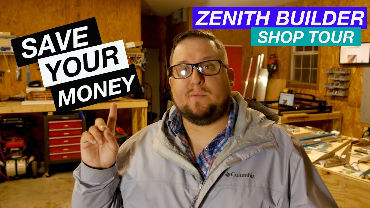 KITPLANES Zenith 750 STOL WorkShop Tour & Building on a budget!