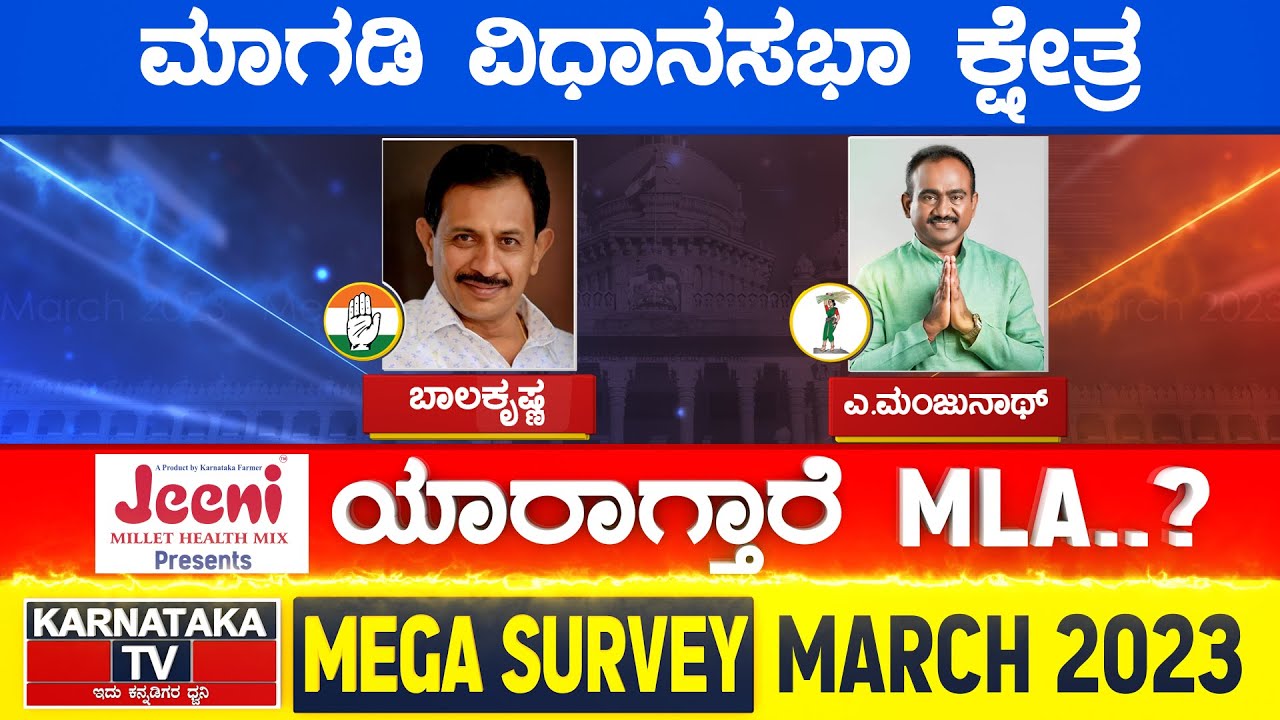 Karnataka Election Survey March 2023 | Magadi Constituency | Karnataka TV