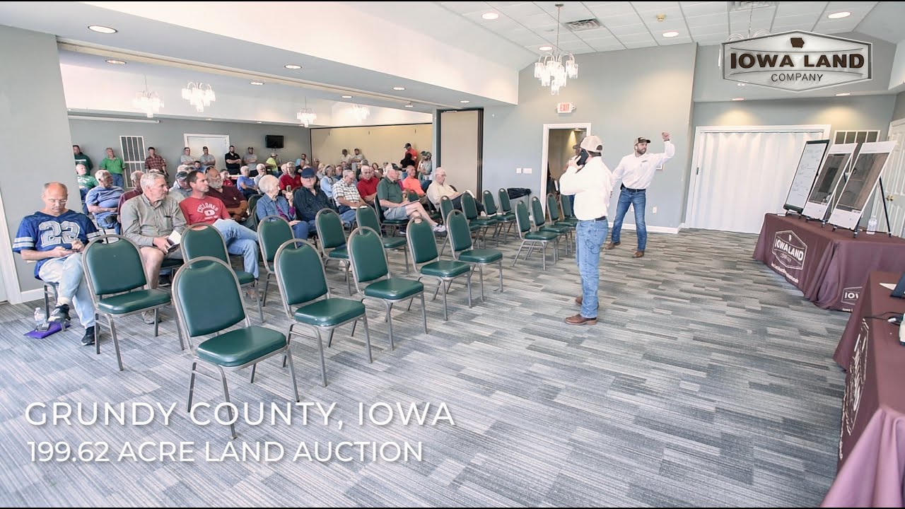 $21,300 Per Acre Grundy County, Iowa 199.62 Acre Farmland Auction | Iowa Land Company
