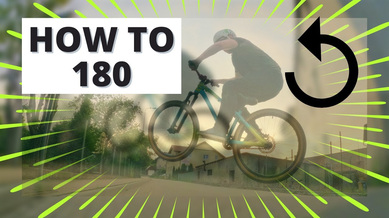 LEARN TO ROTATE 180 FAKIE MTB BMX GUIDE | DIRT BUBU VLOG