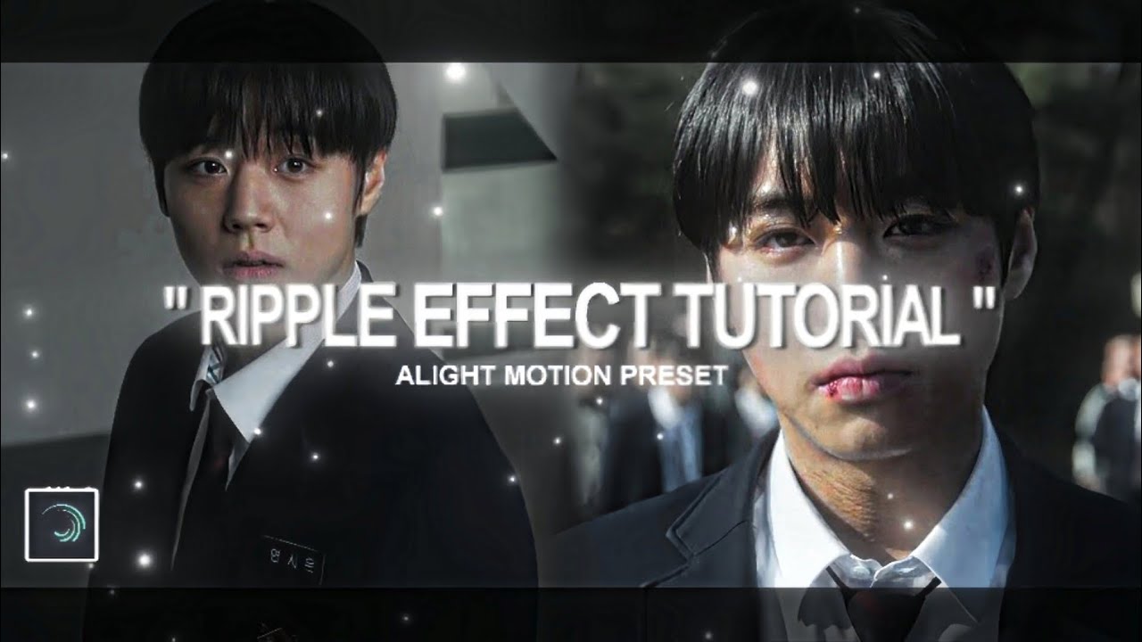 Ripple effect tutorial on alight motion (+Preset)