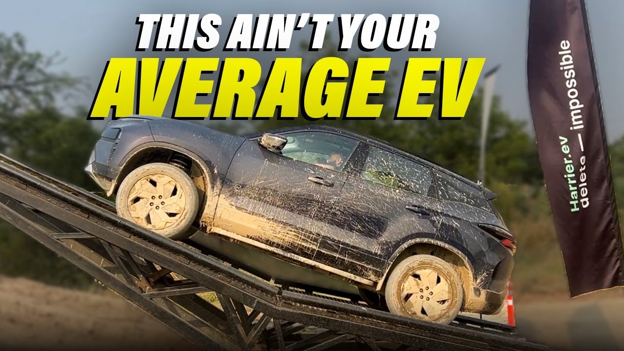 Off-Roading In Tata Harrier EV - Best Indian EV? | @MotorBeam