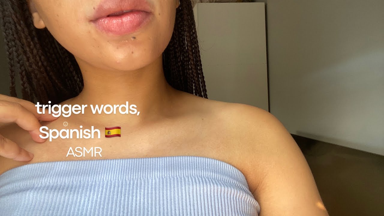 ASMR | trigger words in Spanish 🇪🇸 | soft whispers 