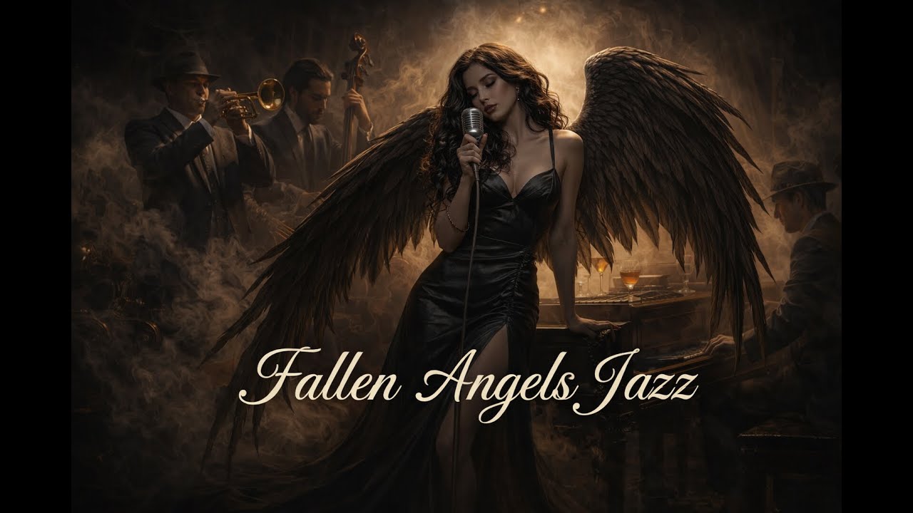 Fallen Angels Cabaret Jazz Club – Dark Jazz for Focus & Relax & Vibe 🖤