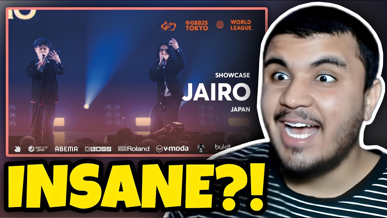 Krauser Reacts | Jairo 🇯🇵 _ Grand Beatbox Battle 2025_ World League _ Showcase