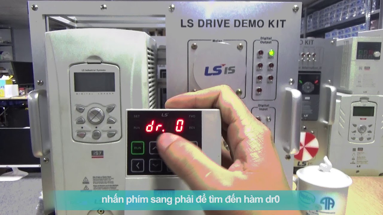 Hướng dẫn cài đặt các tham số cơ bản của biến tần LS S100 mới nhất