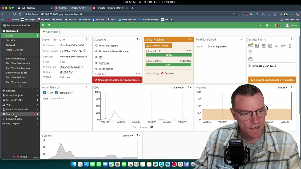 FortiGate HA Setup: Active-Passive, NAT Basics