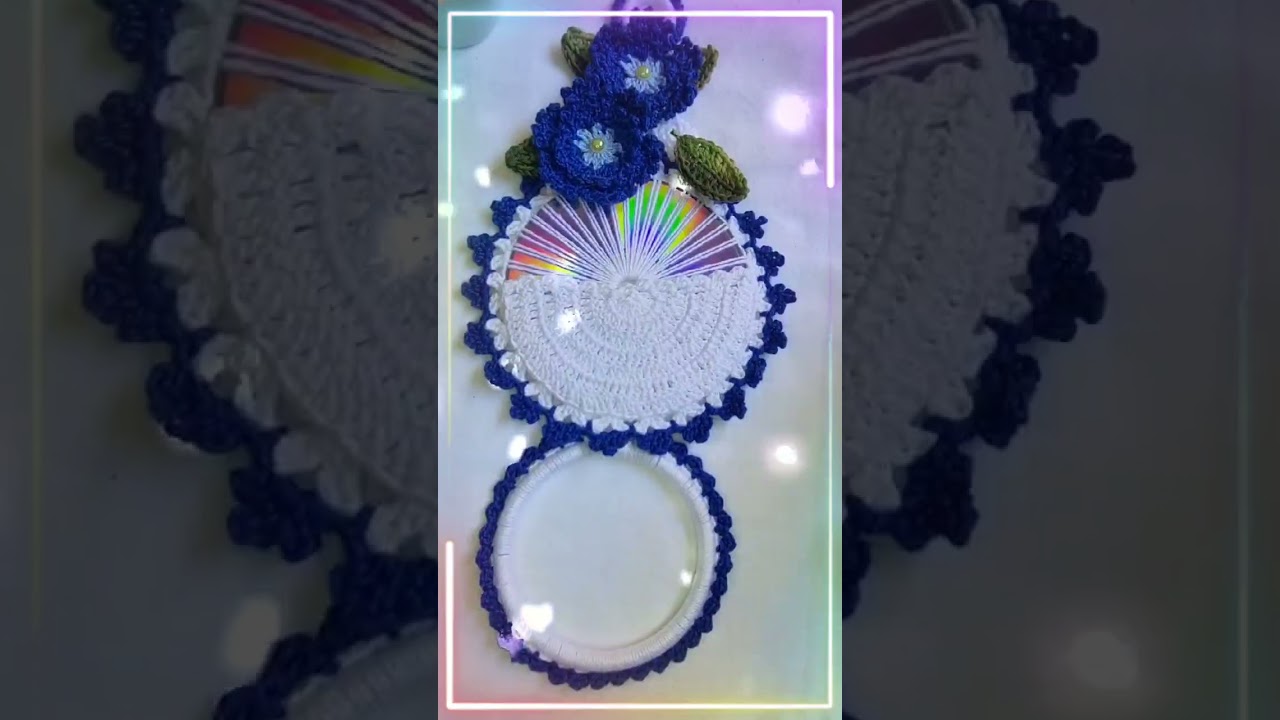 Porta Isqueiro c/Suporte p/Pano de Prato #pittysarts #diy
