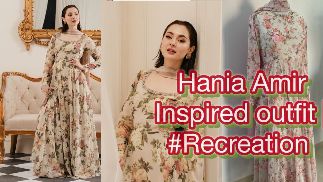 Hania Amir inspired outfit 😍| Recreation |outfit from scratch