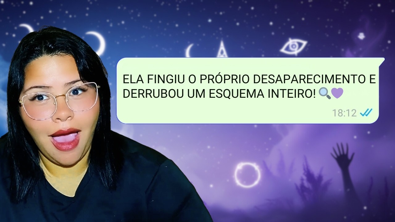 ELA FINGIU SUMIR! 🔍💜