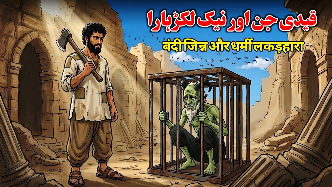 🪓Ghareeb Lakadhara Aur Qaid 👻Jin Ki Hairatangez Kahani || Famous Qisse